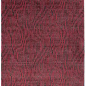 citak,spectrum,waves,red 1520/025,area rug,modern