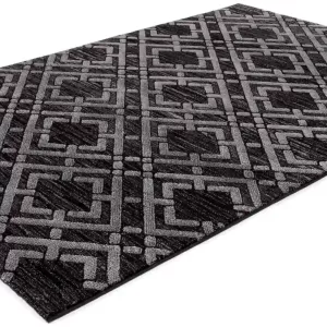 citak,vermont element,black,grey, 2940/075,area rug,geometric