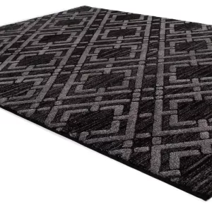 citak,vermont element,black,grey, 2940/075,area rug,geometric