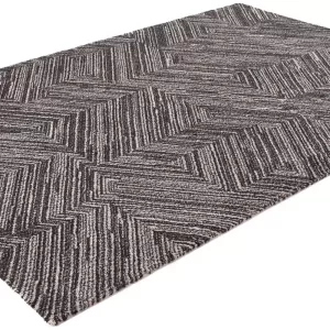 citak,arctic,interlock, 3210/075 charcoal,area rug,patterned