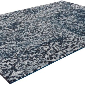 westlake collection promenade - aqua, 7500/025,area rug,distressed,floral