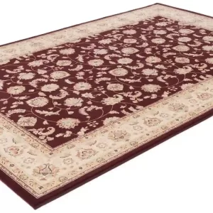 citak,palazzo,giardino, 9300/060 burgundy,area rug,runner,traditional,floral