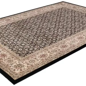 citak,palazzo,vecchio 9310/080 black,area rug,runner,traditional,floral