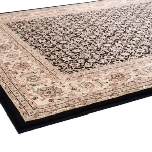 citak,palazzo,vecchio 9310/080 black,area rug,runner,traditional,floral