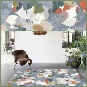 stevens omni,bellini 63379 5626,area rug,floral
