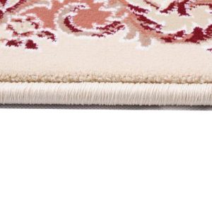 sunshine,koshani,jaipur 2458 cream rose,area rug,traditional,floral