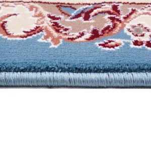 sunshine,koshani,jaipur 2458 blue,area rug,traditional,floral