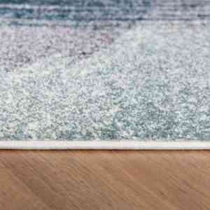 sunshine,koshani,comfort 4223 white blue,area rug,runner,abstract