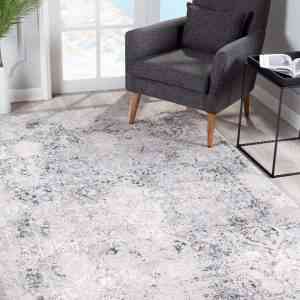 sunshine,koshani,stella 1110 cream grey,area rug,runner,distressed,floral,traditional