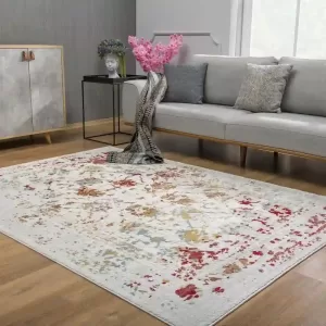 sunshine,koshani,allure,6337 multi,area rug,traditional,distressed