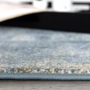 sunshine,koshani,arctic 6898 cream blue,area rug,runner,modern