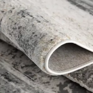 sunshine,koshani,arctic 6898 cream grey,area rug,runner,modern