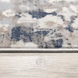 sunshine,koshani,casper 9923 navy,area rug,runner,distressed,floral
