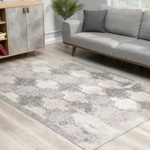 sunshine,koshani,casper 9925 grey,area rug,runner,distressed,floral