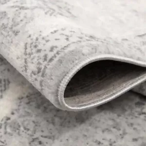 sunshine,koshani,casper 9925 grey,area rug,runner,distressed,floral