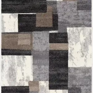 sunshine,koshani,comfort 4209 brown,area rug,runner,geometric