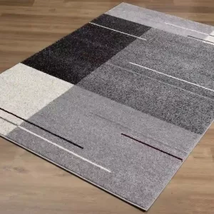 sunshine,koshani,comfort 4232 grey,area rug,runner,geometric