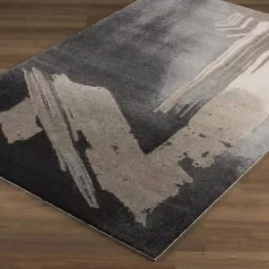 sunshine,koshani,illusion 1264 grey,area rug,abstract