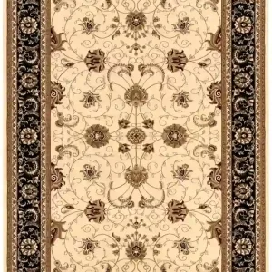 sunshine,koshani,jaipur 2117 cream black,area rug,runner,traditional,floral