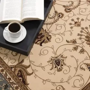 sunshine,koshani,jaipur 2117 cream blue,area rug,runner,traditional,floral