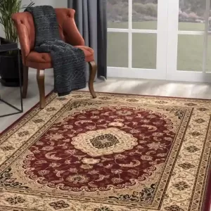 sunshine,koshani,jaipur 2222 red,area rug,traditional,floral