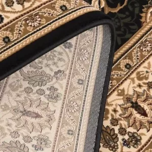 sunshine,koshani,jaipur 2235 black,area rug,runner,traditional,floral