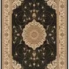sunshine,koshani,jaipur 2235 black,area rug,runner,traditional,floral