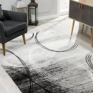 sunshine,koshani,vegas 6687 grey,area rug,runner,modern
