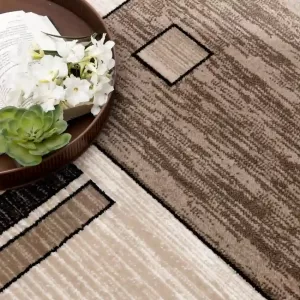sunshine,koshani,vegas 6969 beige,area rug,runner,geometric
