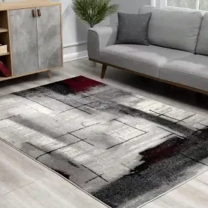 sunshine,koshani,vegas 7429 grey,area rug,runner,modern