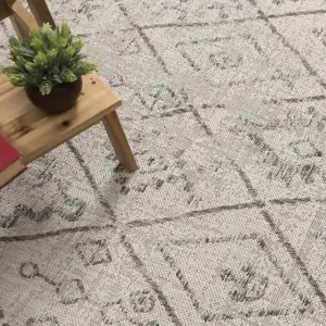 sunshine,koshani,velit,2080 ivory,area rug,runner,indoor outdoor