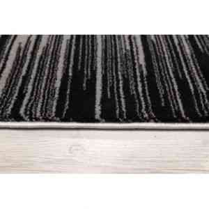 sunshine,koshani,vegas 7100 black,area rug,runner,modern