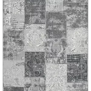 cosmos,alexis 2217 grey,area rug,runner,patchwork