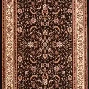 stevens omni,waldorf 4040 onyx,area rug, runner,floral,traditional