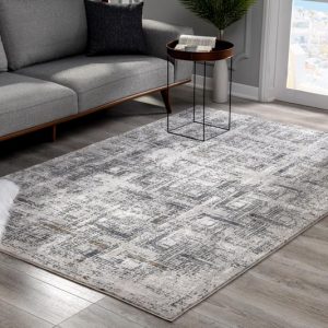 sunshine,koshani,stella 1119 cream grey,area rug,runner,distressed,geometric
