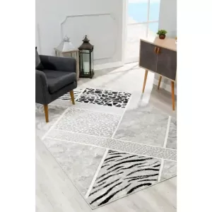 sunshine,koshani,vegas 6820 grey,area rug,safari