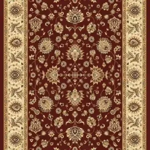 stevens omni,waldorf 4269 ruby,area rug, runner,floral,traditional