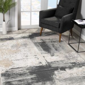 sunshine,koshani,arctic 6898 cream grey,area rug,runner,modern