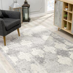 sunshine,koshani,casper 9925 grey,area rug,runner,distressed,floral