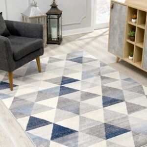 sunshine,koshani,casper 9992 navy,area rug,runner,geometric