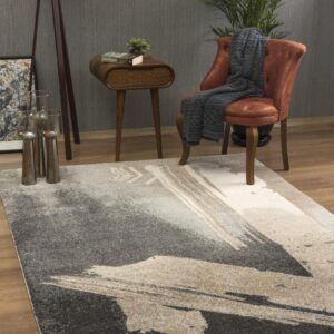 sunshine,koshani,illusion 1264 grey,area rug,abstract