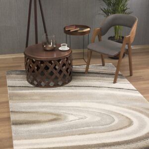 sunshine,koshani,illusion 1430 cream,area rug,modern