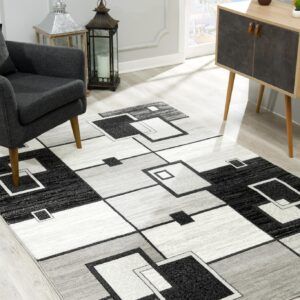 sunshine,koshani,vegas 5082 grey,area rug,runner,geometric