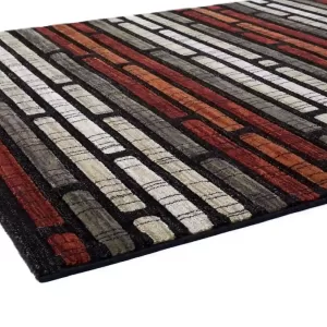 citak,vermont ridge,earth mix 2930/025,area rug,geometric