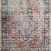 sunshine,koshani,sahara 4500 rust,area rug,machine washable