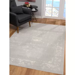 sunshine,koshani,casper 9999 grey,area rug,runner,distressed,traditional