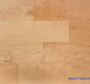 classic 5" maple collection natural