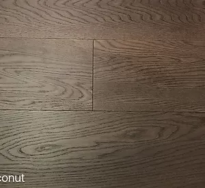 wire brushed 7 1/2" oak collection coconut